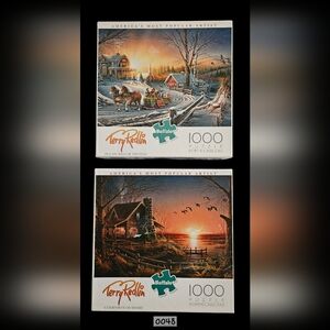 Buffalo Games Terry Redlin Pleasures of Winter Puzzle - 1000 Pieces